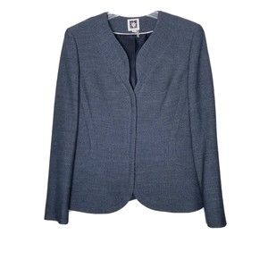 Anne Klein Modern Blazer Jacket Women Size 10